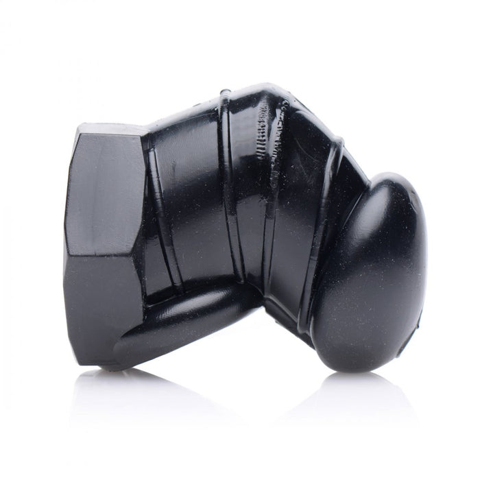 Detained - Black Restrictive Chastity Cage Image 2