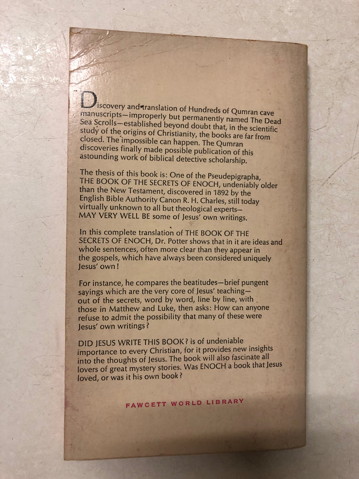 Did Jesus Write This Book?