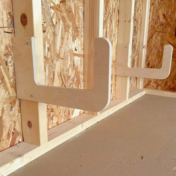 Double Cornhole Board Wall Rack - HangThis Up