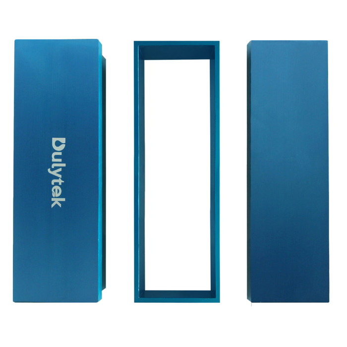 Dulytek Rosin Pre-Press Rectangular Mold 2" X 6"