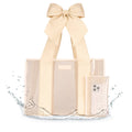 Ecru Raffia Bow Jelly Tote Bag by Case-Mate