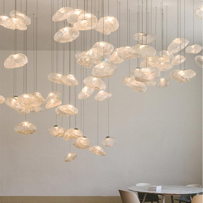 Euro Fantasy Mixed Material Architectural Chandelier - Divine Heart L.A.
