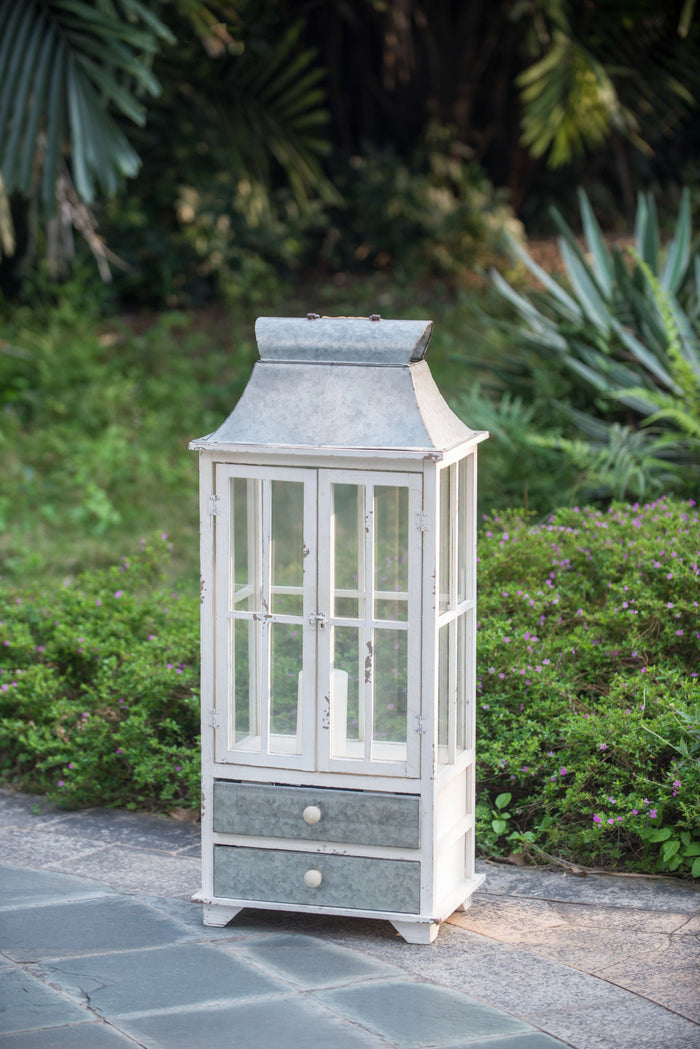 Evelyn Hurricane Lantern Set Doba