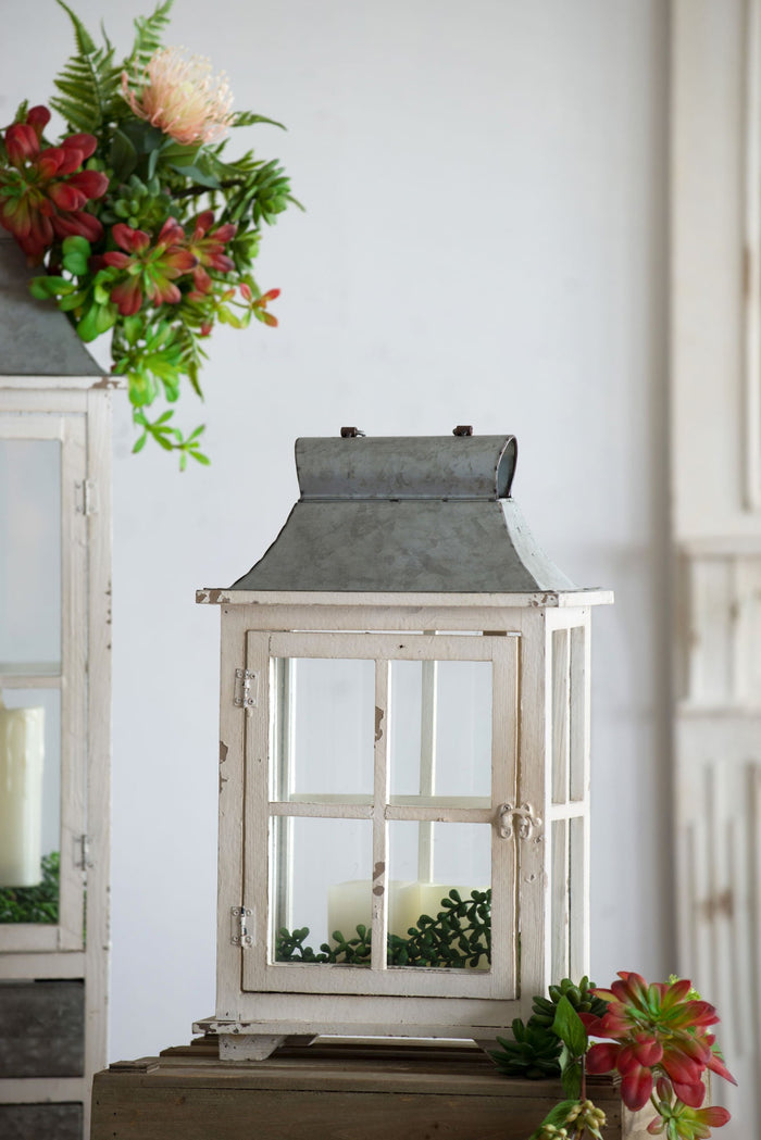 Evelyn Hurricane Lantern Set Doba
