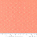 Eyelet Coral Yardage for Moda - 20488 68 - PRICE PER 1/2 YARD