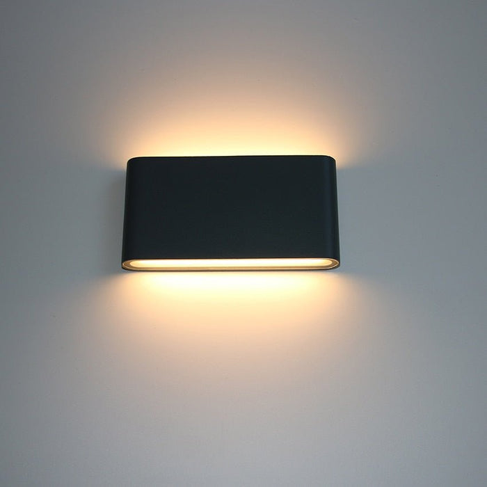 12W / Gray - 4.5" x 3.5" / 11.5cm x 9cm - Cool White (6000K)