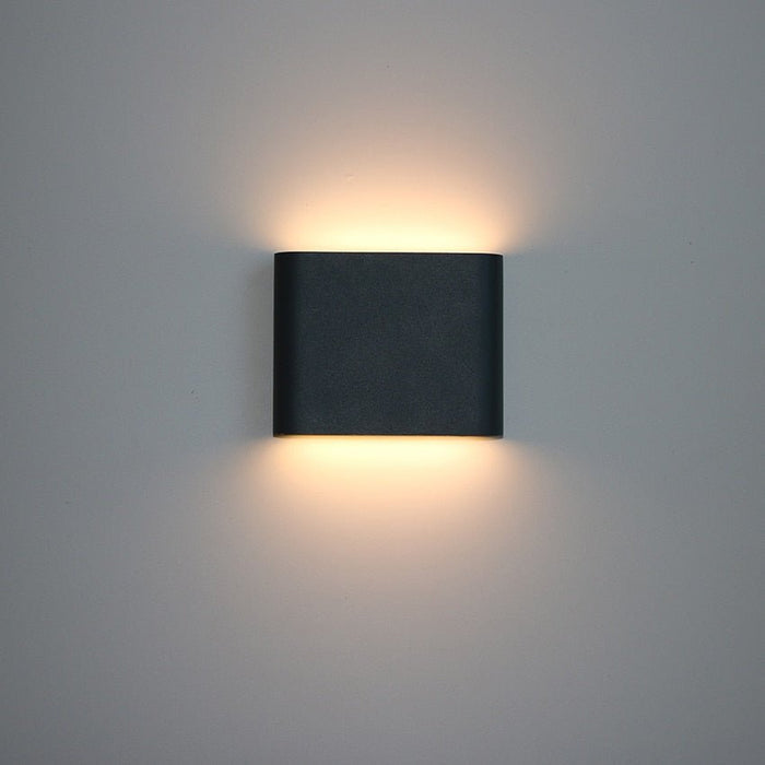 6W / Gray - 4.5" x 3.5" / 11.5cm x 9cm - Cool White (6000K)
