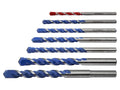 Faithfull 7-Piece Multi-Construction Drill Bit Set – Versatile Bits for All Materials-Eclipse Fencing