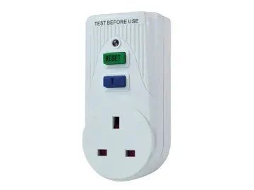 Faithfull RCD Safety Adaptor Plug – Reliable Electrical Protection-Eclipse Fencing