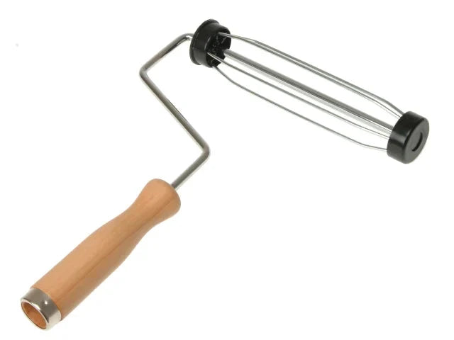 Faithfull Wood Handle Roller Frame 230mm x 38mm (9" x 1.5") – Professional & DIY Painting Tool-Eclipse Fencing