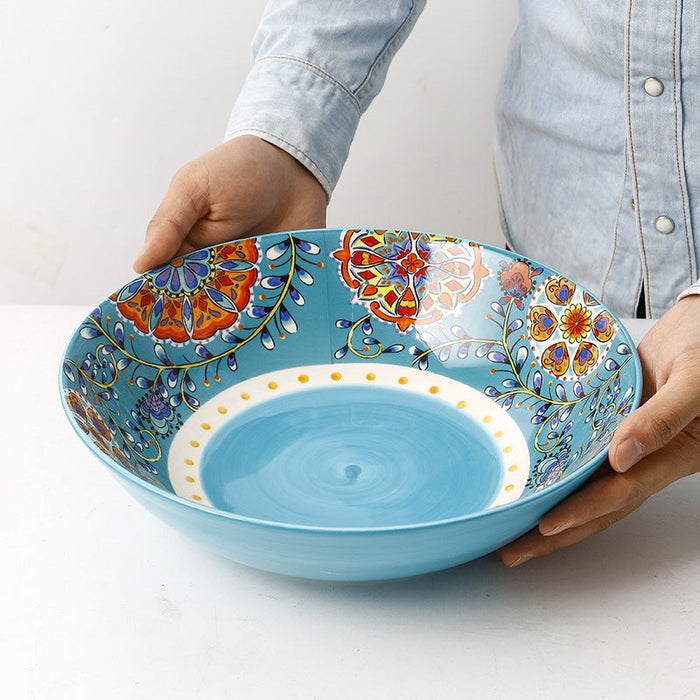 Fancy Peacock Ceramic Tableware Collection Modern Luxuries Inc.