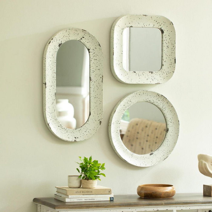 Farmhouse Flair Wall Mirror - Square