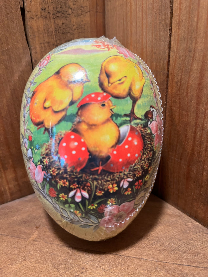 Fillable Paper Eggs from Germany: Newborn Chicks
