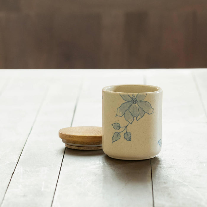 Fiore Ceramic Jar - Small