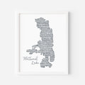 Flathead Lake Map - Jetty Home