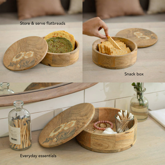 Fleur D or Roti Box