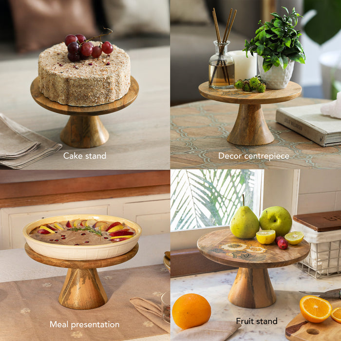 Fleur D'or Cake Stand with Base