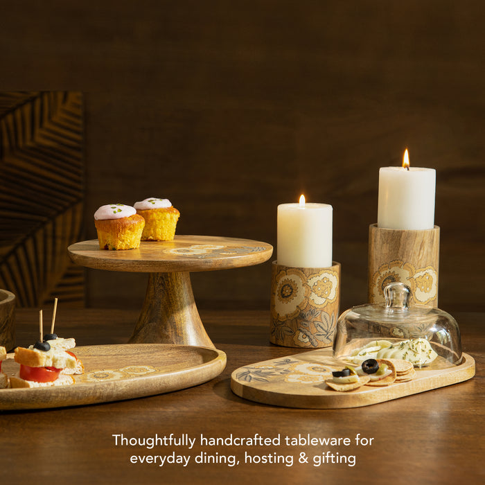 Fleur D'or Cake Stand with Base