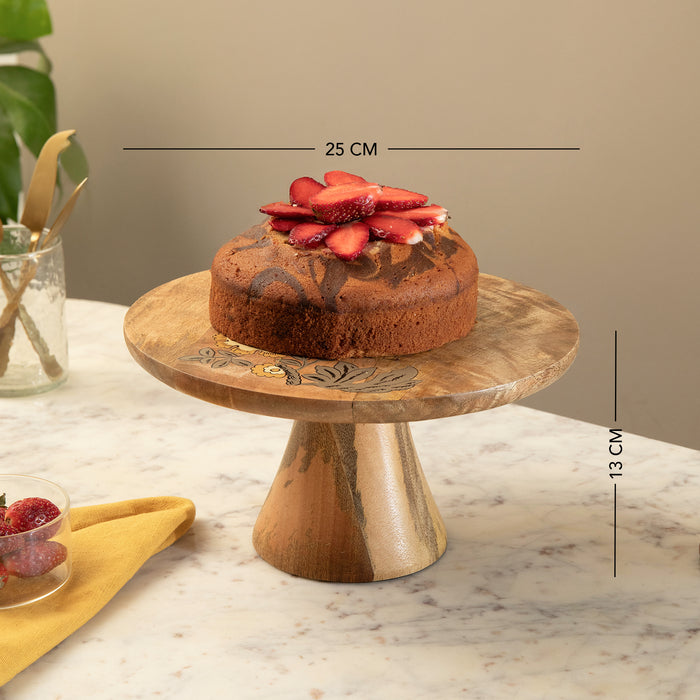 Fleur D'or Cake Stand with Base