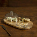 Fleur D’Or Platter with Glass Cloche - ellementry