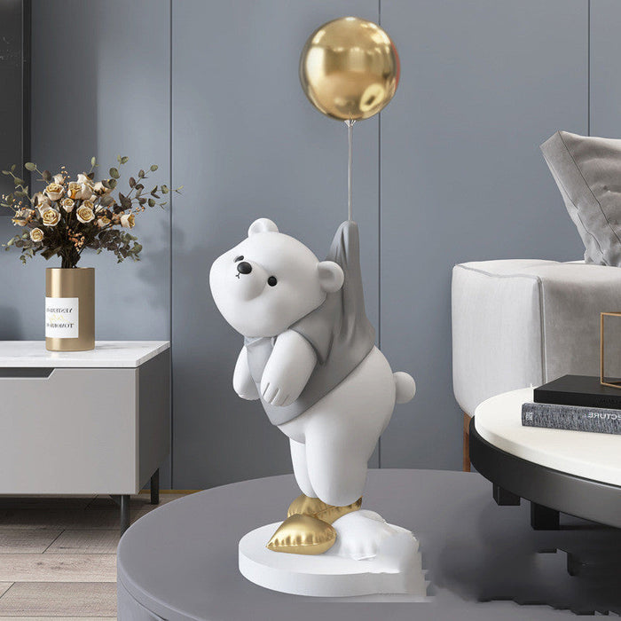 Float Away Little Bear Statue Tinkering Tots