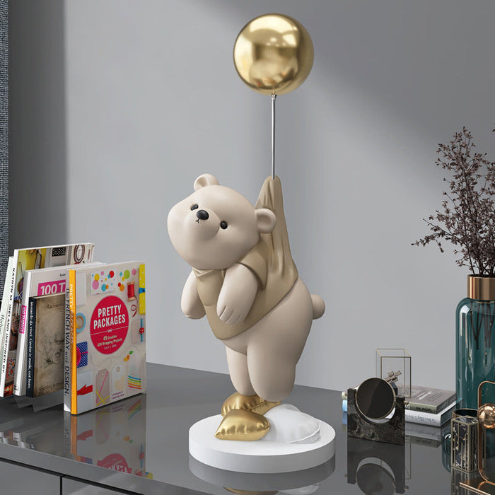 Float Away Little Bear Statue Tinkering Tots