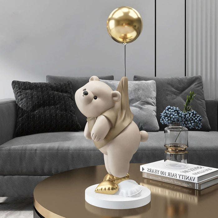 Float Away Little Bear Statue Tinkering Tots