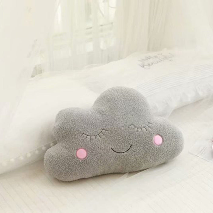 Floating on a Cloud Throw Pillow Collection Cool Chickadee
