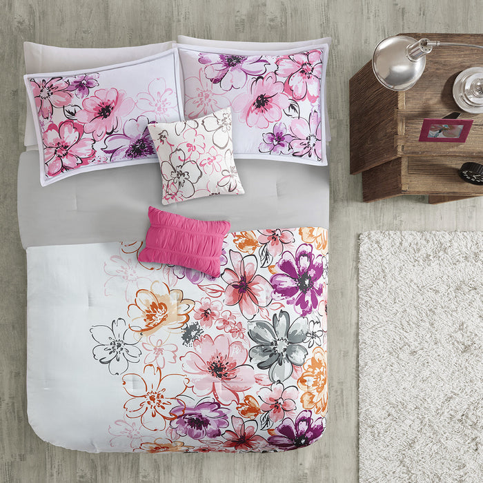 Floral Comforter Set Doba