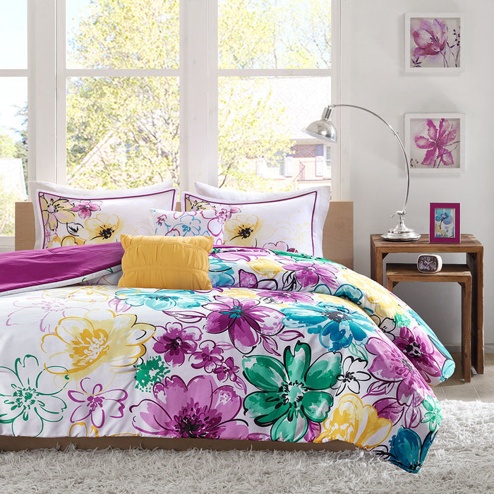 Floral Comforter Set Doba