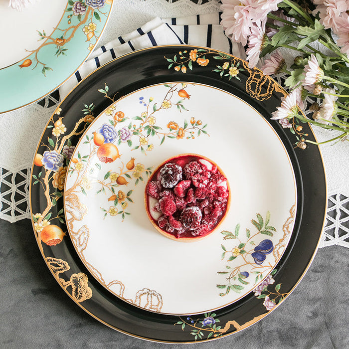 Floral Fantasy Bone China Serveware Collection Modern Luxuries Inc.