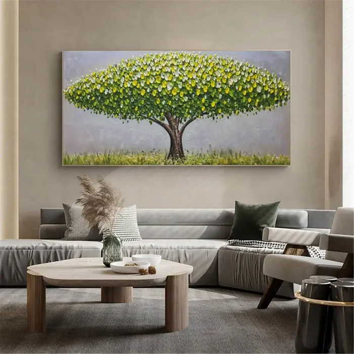 Flower And Tree Painting #FT 006