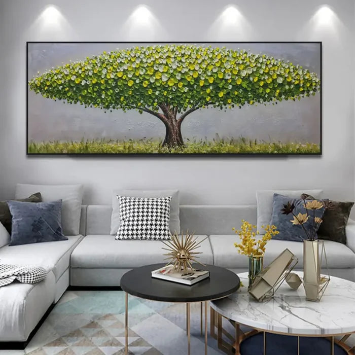 Flower And Tree Painting #FT 006
