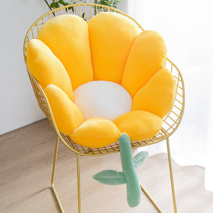 Yellow sunflower / 70x70cm