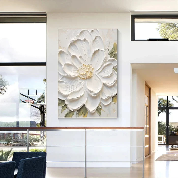 Flower & Tree Abstract Textured Wall Art #ML077