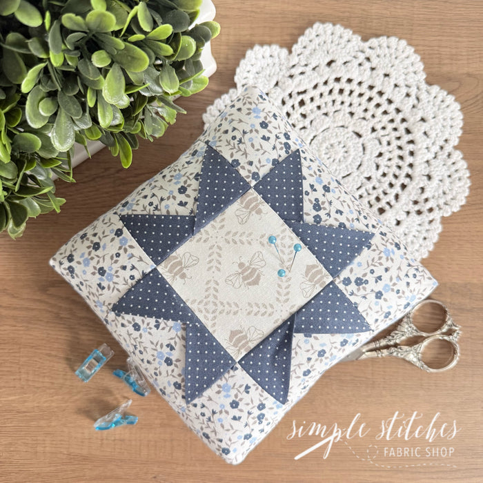 Folded Star Pincushion Pattern