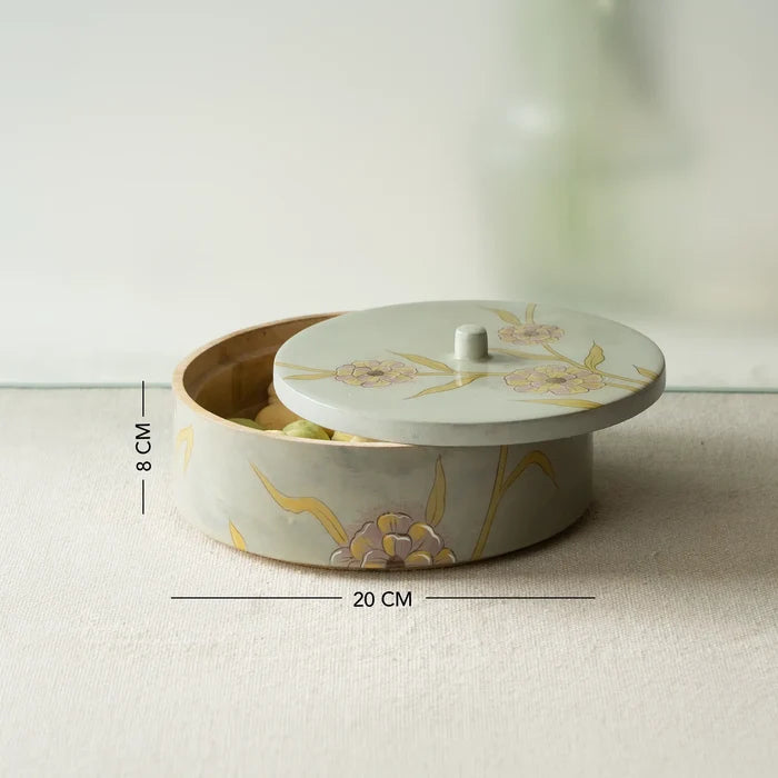 Forever Blooms  Serving Bowl with Lid