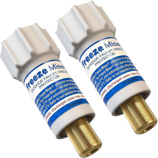 Freeze Miser Plastic Outdoor Faucet Freeze Protector