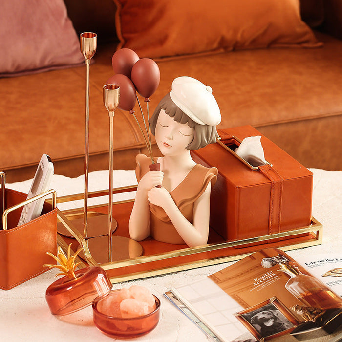 French Marie Decorative Key Tray VCI Imports