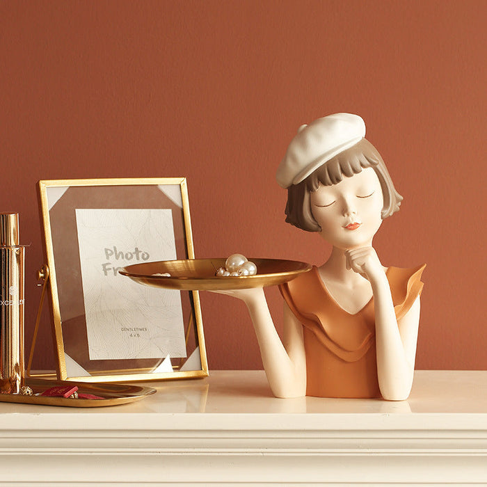 French Marie Decorative Key Tray VCI Imports