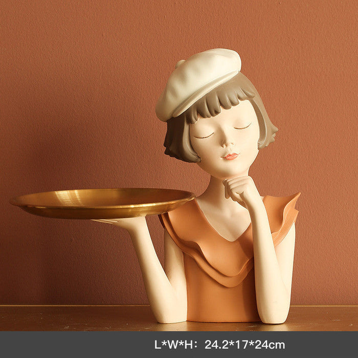 Tray girl