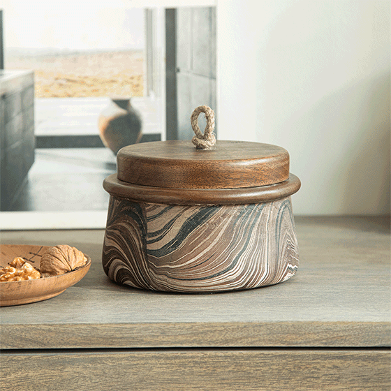 Gaiyo Jar W/Lid