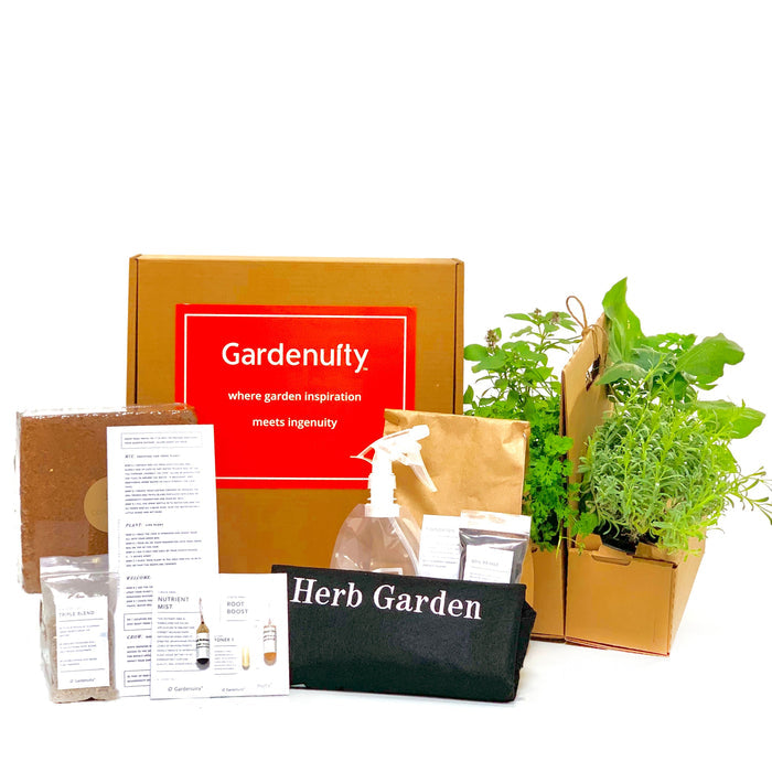Garden Kit with culinary seasonal herbs