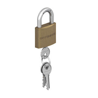 GATEMATE® 60mm Brass Padlock – Durable & High-Security-Eclipse Fencing