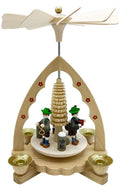 German Christmas Pyramid: Bavarian Trio