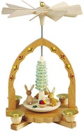 German Springtime Pyramid: Bunnies Round the Tree
