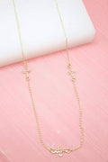 Gold Dainty Cross Necklace