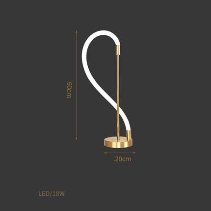 table lamp / Gold