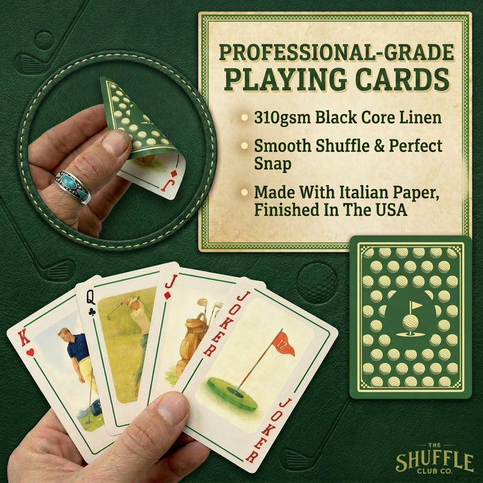 Golf Edition Playing Cards – Legendary Courses Deck