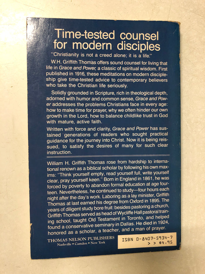 Grace and Power A Classic of Spiritual Wisdom on Christian Living
